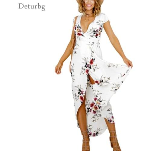 Deturbg Summer Dresses With Sleeves