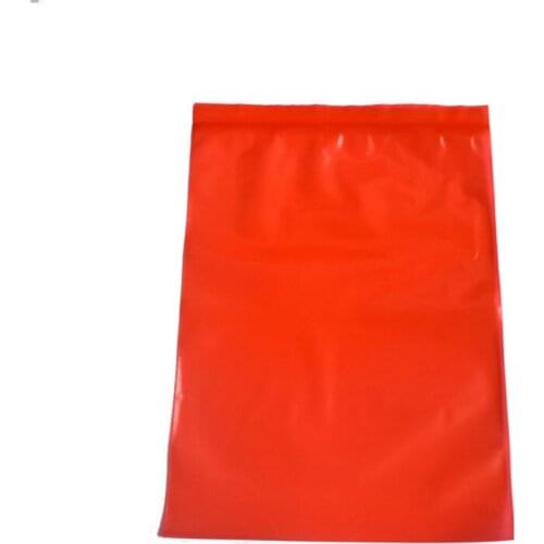Ferimo 100pcs Red zip lock bag food gift jewelry medicine packaging storage bags small large plastic pouch package