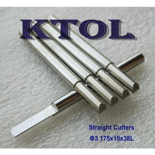 3.175x10 OVL=38mm Half Straight Tungsten Carbide CNC Router Bits Woodworking Milling Cutters Set,Wood Cutting Mill Router bits