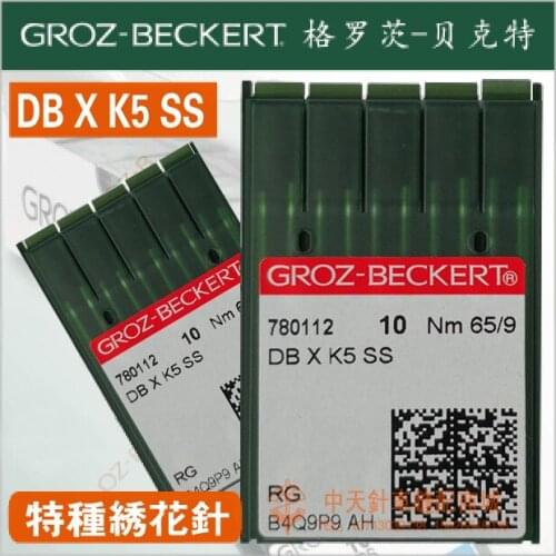 Germany GROZ-BECKERT DB*K5 SS DBXK5 SS Computerized Embroidery Machine Needle