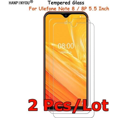 HANPINYOU Screen Protectors For Ulefone Note 8