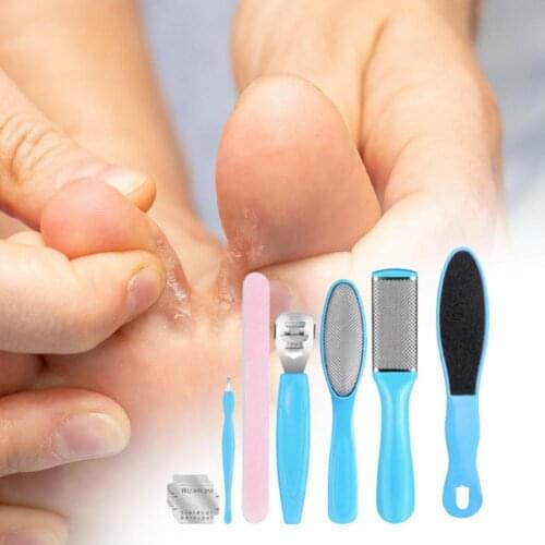 Foot Files Gentle Solid ABS Dead Skin Remover Foot Rasp Peel Set for Home