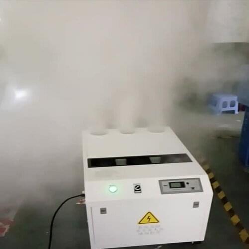 Industrial humidifier large ultrasonic intelligent spray chemical workshop air humidifying storehouse constant humidity moistur