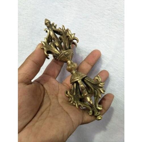 Rare old Tibetan Buddhism vajra weapons,copper , free shipping