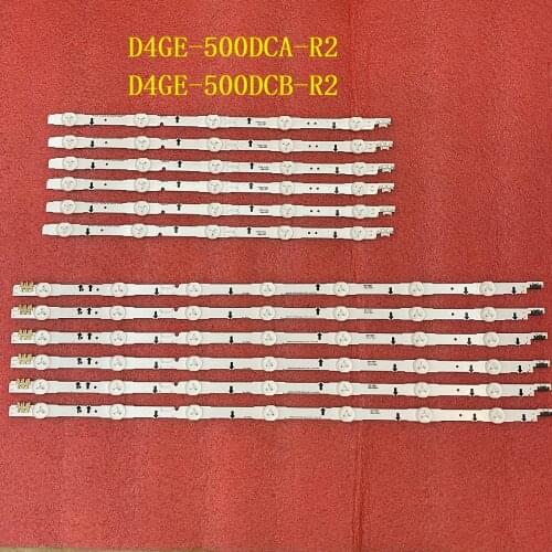 12 PCS LED Backlight strip for Samsung UE50H6500 UE50J5500 UE50H6470 UN50H6300 UN50J6300 BN96-30428A 30427A BN96-30426A 30425A