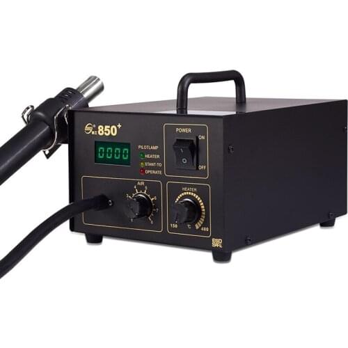 YAOGONG 850+ Maintenance of thermostatic mobile phone with digital display adjustable for hot air gun