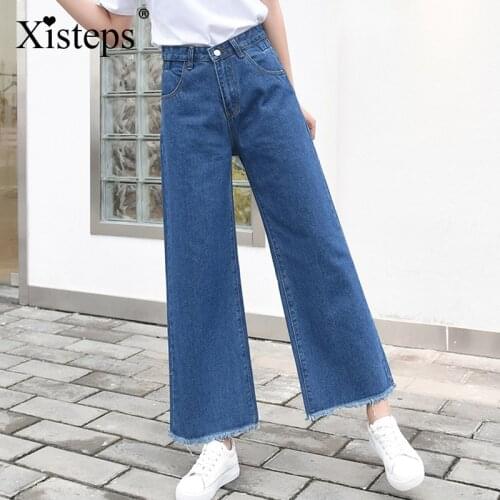 XISTEPS Womens Boyfriend Jeans