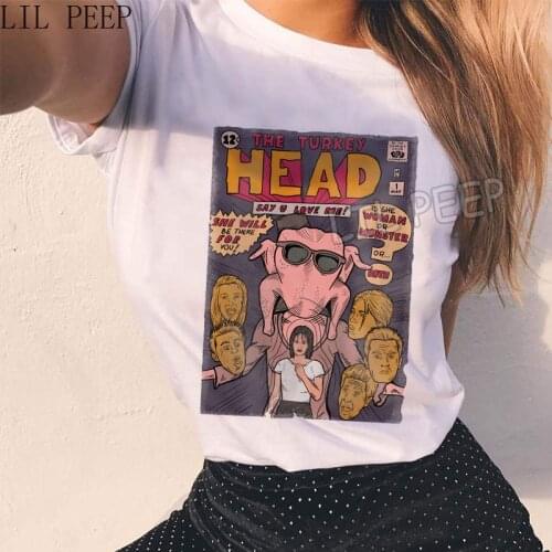 Friend Tv Show Women Clothes 2019 Harajuku 100% Cotton Plus Size Women Tshirt O-Neck Aesthetic Funny T Shirts Grunge Tops