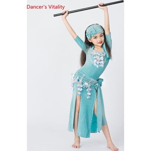 Belly Dance Professional Clothing Dress High-End Custom Balady Shaabi Robe 5pcs for Women Belly Dance Performance Dresses Robes