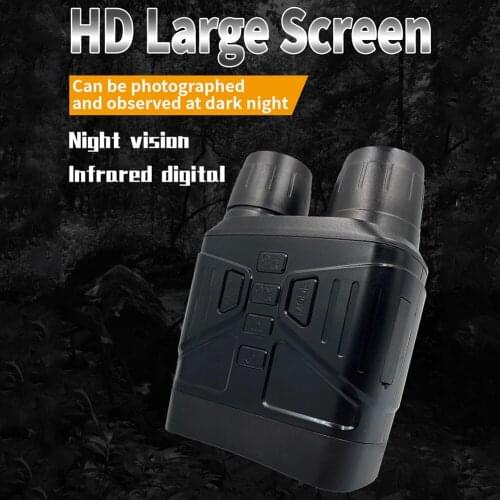 12MP 1080P HD Night Vision Binoculars Portable Infrared Digital Hunting Telescope for Outdoor Camping Hiking Photography