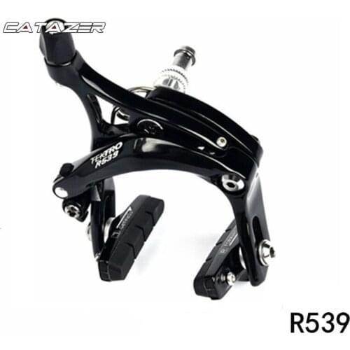 320g/Pair Road Bike R539 C Brake Caliper Lightweight Long Arm Brake Designed For Big Tire With Quick Release Safety Lock