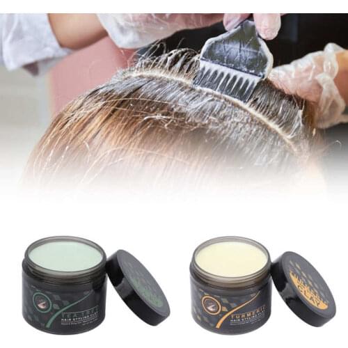 80g Vintage Matte Hair Wax Long Lasting Dry Quick Hair Styling Modeling Gel Cream for Men Hair Salon