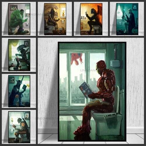 5d Diy Diamond Painting Disney Superhero Iron Man Hulk Bathroom Art Comics Marvel Poster Diamond Mosaic Cross Stitch Home Decor