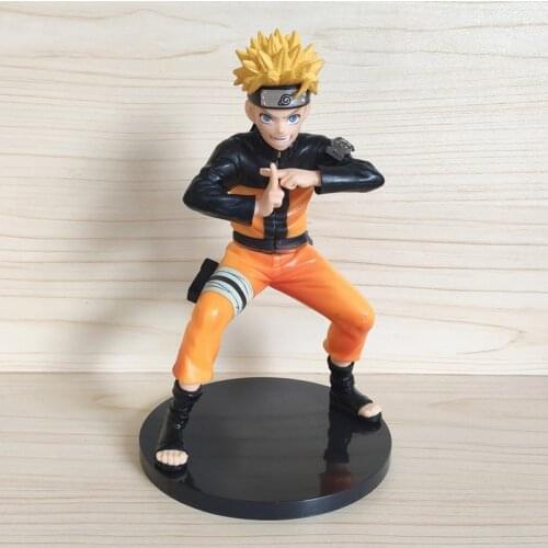 1PCS 17CM Anime Fighting PVC NARUTO Doll Model Toys desktop Collection Gift