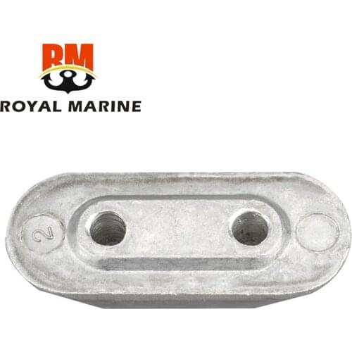 65W-45251 Zinc Anode For YAMAHA Outboard Motor 8-60 HP 2T 4T Parsun Hidea Powertec 65W-45251-00 boat engine parts