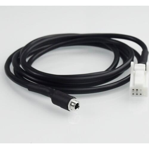 AUX Input Audio Cable Mp3 3.5mm Female Panel Mount Socket Suitable For Suzuki Grand Vitara SX4