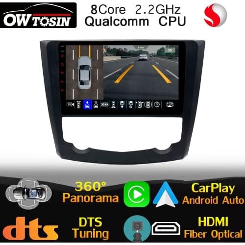 9" IPS Qualcomm CPU For Renault Kadjar 2015-2019 Android Car Multimedia CarPlay Auto Optical HDMI HIFI Head Unit DTS WiFi Stereo