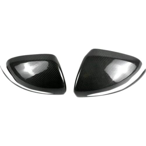 Side Rear View Mirror Cover Trim for Mercedes Benz B C GLC Class W205 W213 W222 Carbon Fiber Side Wing Mirror Caps