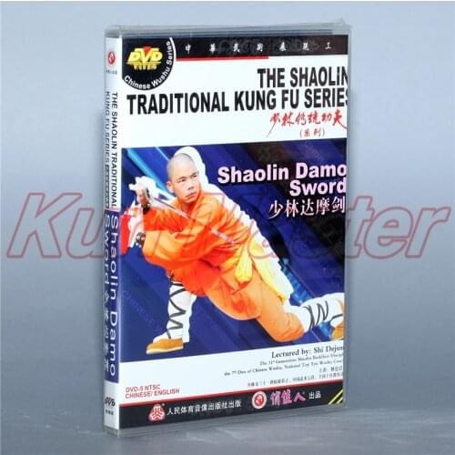 Disc DVD The Shaolin Traditinal Kung Fu shaolin damo sword English Subtitles