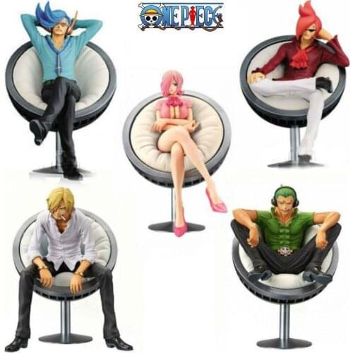 11CM Japanese classic anime figure one piece Vinsmoke Reiju/Yonji/Niji/Sanji sitting ver action figure collectible model toys