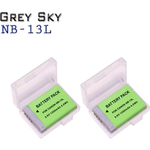NB-13L Battery for Canon G5X,G5X Mark II,G7X,G7X Mark II,G9X,G9X Mark II,SX620HS,SX720HS,SX730HS Camera