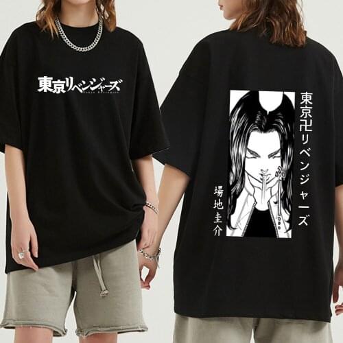 2021 Janpanese Anime T-shirts Tokyo Revengers Keisuke Baji T Shirt Unisex Short Sleeve Funny Hip Hop Tee Shirt Clothes