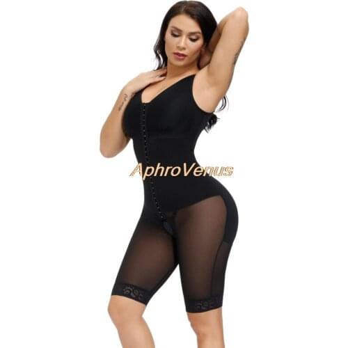 Women Plus Size Shapewear Body Shaper Slimming waist trainer Tummy Control Bodysuit Postpartum Recover Underwear Corset Butt