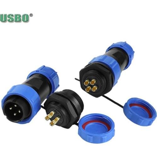 New Waterproof IP68 SP20 SP21 2/3/4/5/6/7/8/9/10/12/14Pin Core Nut Male Female Air Outlet Opening plug socket aviation connector