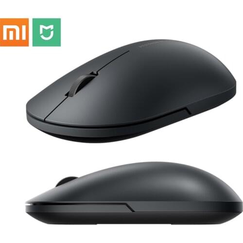 Origianl Xiao mi sem fio mouse 2 jogo portátil 1000dpi 2.4 ghz wifi ligação do mouse óptico para macbook notebook portátil mouse