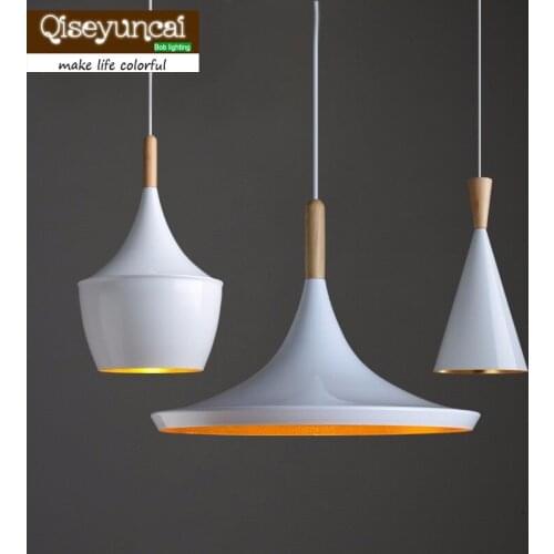 Black/White/Gold ABC Pendant Lights(Tall,Fat and Wide) Musical Instrument Hanging Pendant Lamp Light For Restaurant Lamp Bar