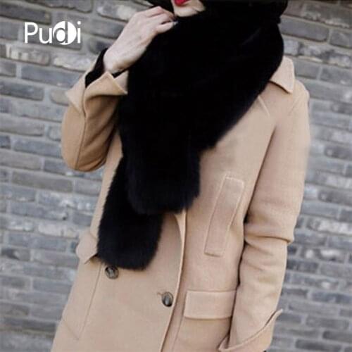SCF019 Real Winter Women Fox Fur Scarf Scarves Wrap Neck Warmer Shawl Collar Winter Scarf