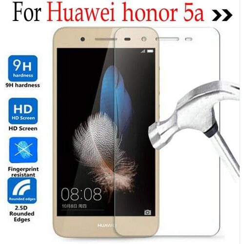 For Huawei Honor 5A Glass Screen Protector Cover Tempered Glass Protective Film For Huawei Honor 5A LYO-L21 LYO L21 Y5 II Case