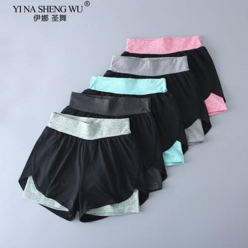 Leggings Femme Yoga Short Lady Women Yoga Top Color Elastic Sport Short Trousers Yoga Shorts Fitness Sportswear Leggings Sport