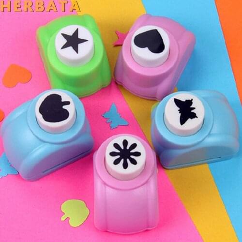 1pc/lot Mini DIY Craft Punch for Scrapbooking Punch Handmade Cut Card Hole Puncher For DIY Gift Card Paper Punch CL-1207