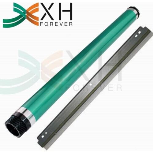 2Set DR114 OPC Drum + drum blade for Konica Minolta Di 152 183 1611 2011 162 163 164 165 180 181 184 185 195 210 211 215 220 235