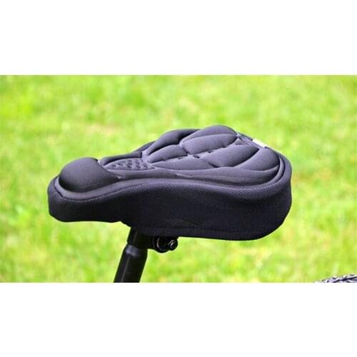 Mountain Bike 3D Cushion Cover Bike Cushion Thick Silicone Sponge Cushion Soft Saddle Equipment Fitting Seat Cover
