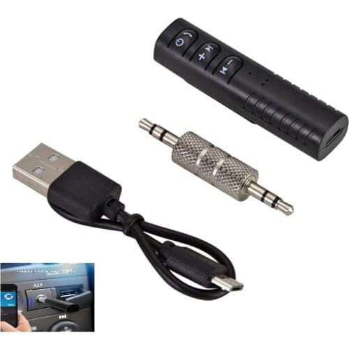 Wireless Bluetooth-compatible 5.0 Receiver Transmitter Adapter 3.5mm Jack For Car Music Audio Aux Headphone Reciever Handsfree