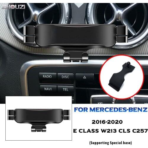 For Mercedes Benz W213 E Class CLS C257 2016-2020 Car Mobile Phone Holder Mounts Stand GPS Navigation Bracket Car Accessories