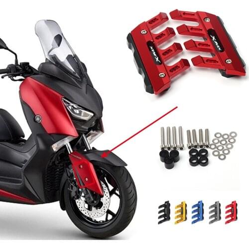 For Yamaha X-MAX XMAX 125 250 300 400 Motorcycle Front Fork Protector Fender Slider Guard Accessories XMAX125 XMAX300 Mudguard