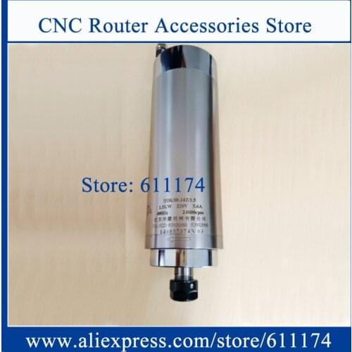 Constant torque spindle motor HDK80-24Z/1.5 1.5KW ER16 24000rpm Water cooled spindle motor AC220V Metal Milling spindle 4bearing