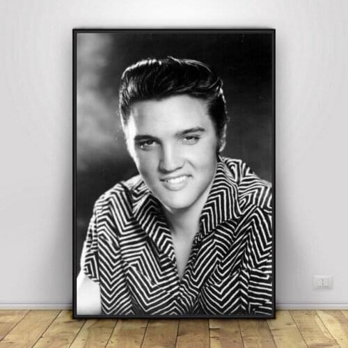 Elvis presley singer musician Silk Fabric Poster And Print Wall Art Picture Painting Home Decor