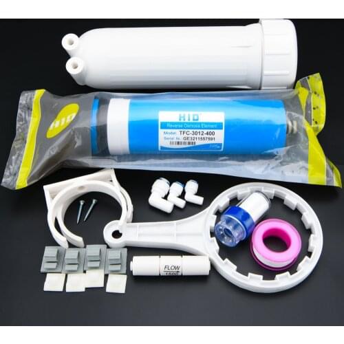 400 gpd RO membrane 3012-400+3.8" x 13" RO membrane housing +all fittings for Water Filter Free Shipping