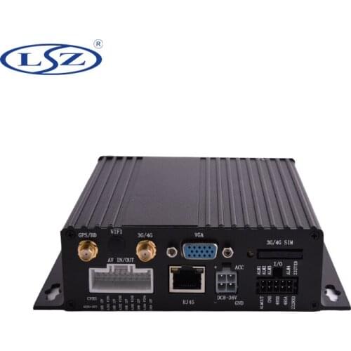 4Channels AHD 720P GPS 3G 4G Double SD Card Mobile DVR for School Bus Taxi Trailer Truck Car