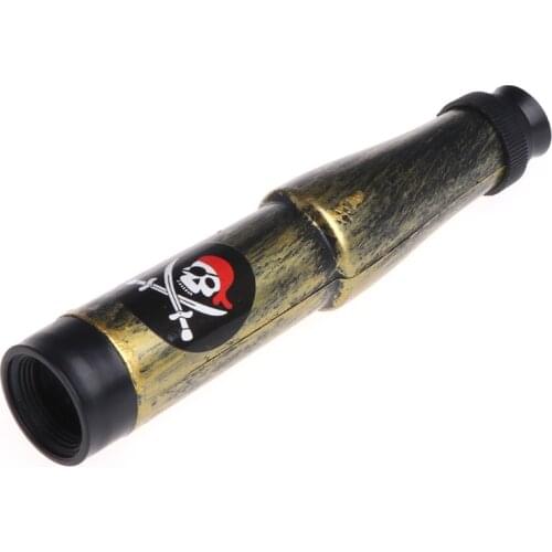 Nautical Telescope Pirate Captain Costume Toy Halloween Party Favors Kids Children Cosplay Decor Wholesale