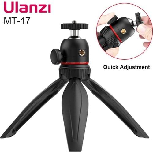 Mt-17 Mini Tripod Adjustable 360 Rotation Portable Camera Accessories With 1/4 Screw Tripod Monopod