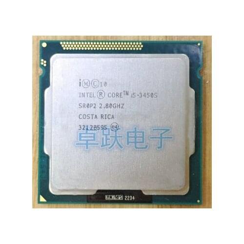 Original Intel Core i5 3450S 2.80GHz Quad Core 6M Socket 1155 CPU Processor I5-3450s