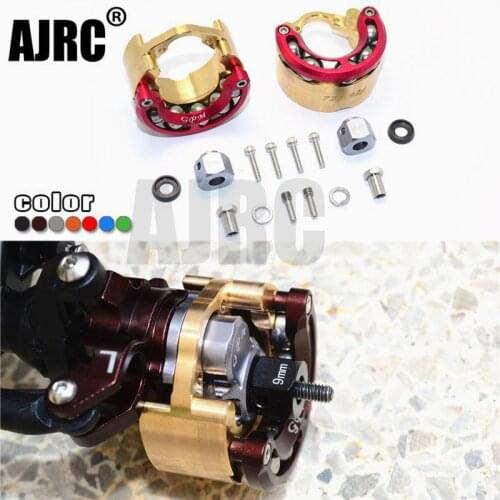 1 Pair of TRAXXAS TRX-4 Defender Bronco k5 G500 TRX-6 G63 compatible metal stainless steel counterweights Adapter 72-92g