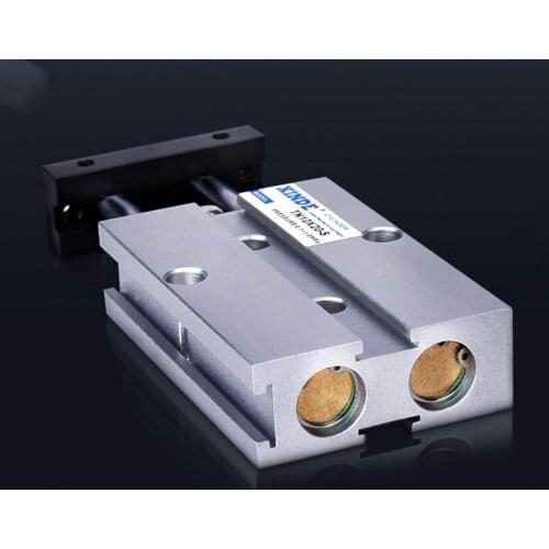 Pneumatic small double rod and double shaft cylinder TDA / Tn10 * 10 / 15 / 20 / 25 / 30 / 40 / 50 / 70 / 75 / 100s