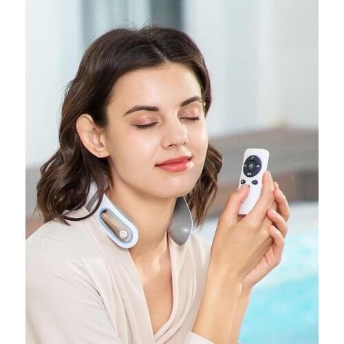 Neck massage instrument Mini shoulder and neck pulse medium frequency therapy instrument neck guard instrument Intelligent cervi