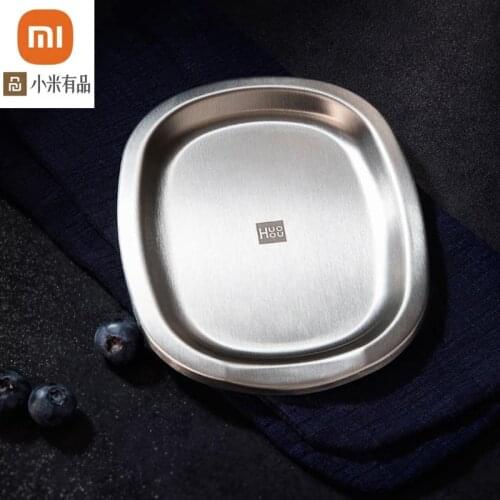 Youpin Stainless steel spoon pad 304 easy to clean non-slip fixed plate soup spoon pad kitchen home appliances